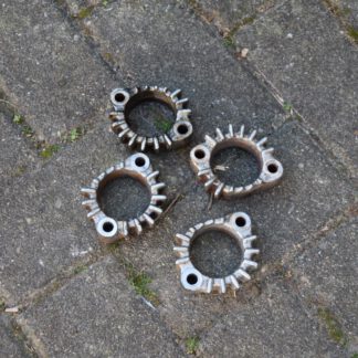 Kawasaki Z1000 Z900 Z1R MK2 Krümmerschellen Briden Auspuff